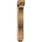 Ekena Millwork Funston Arts and Crafts Rough Sawn Bracket w/ Offset Brace, Western Red Cedar, 6"W x 32"D x 38"H BKT0604X32X38FST03RWR - alternate 2